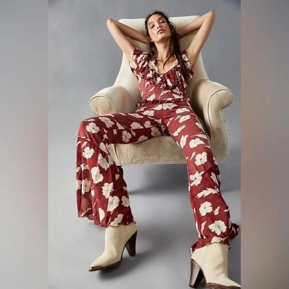 NWOT Free People Austyn One Piece Jumpsuit Large - Picture 2 of 10